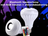 Bluetooth speaker led lamp met RGB kleuren + afstandsbediening
