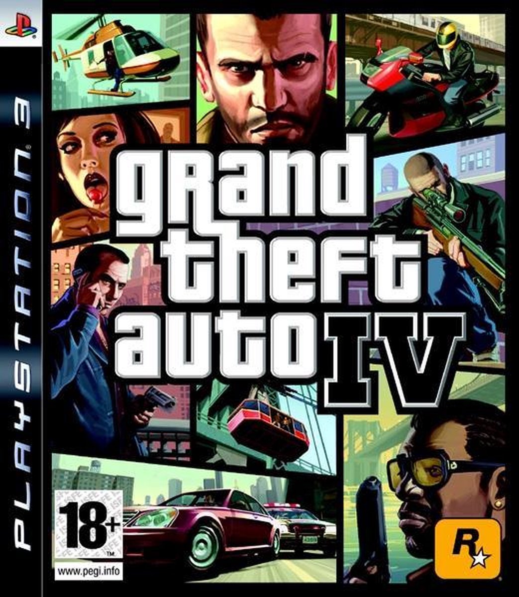Rockstar Games Grand Theft Auto IV, PS3 Anglais, Italien PlayStation 3 |  Jeux | bol.com