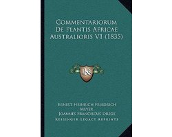 Commentariorum de Plantis Africae Australioris V1 (1835)