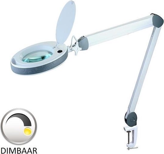 aluminium aardappel evalueren Loeplamp-3 x Dioptrie-LED LAMP-Dimbaar ( nagels ) | bol.com