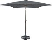 Kopu® vierkante parasol Altea 230x230 cm - Grey