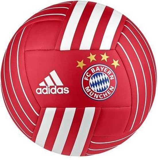 FC Bayern Munchen - Adidas - Bal Vivtea - Size 5 - Rood/Wit | bol.com