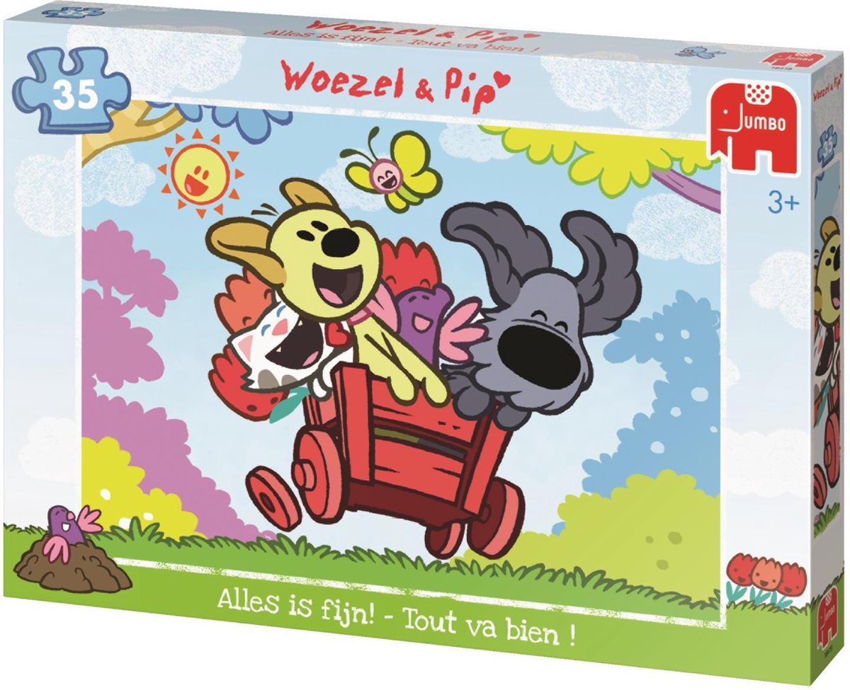 Woezel & Pip Alles Is Fijn! Puzzel 35 Stukjes | bol.com
