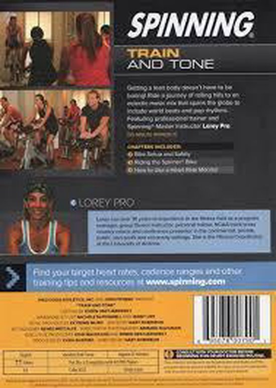 Spinning® DVD Train and Tone | bol