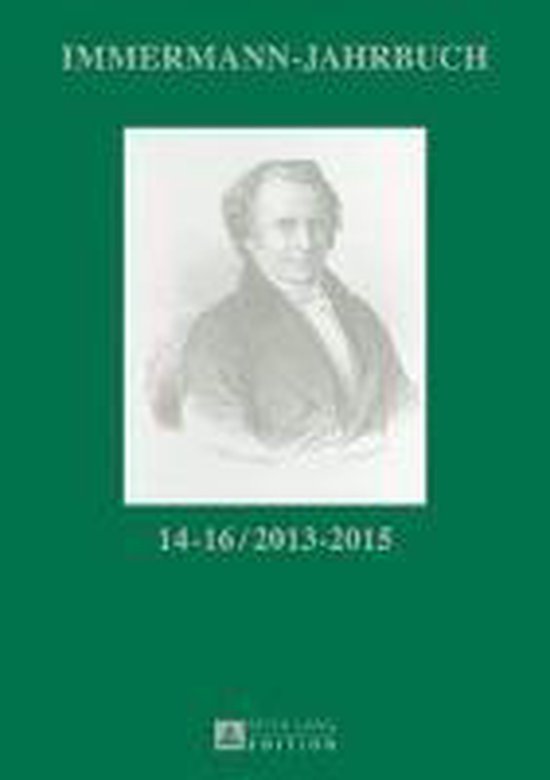 Immermann-Jahrbuch 14-16 / 2013-2015 - cover