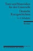 Deutsche Kurzgeschichten. 4.-5. Schuljahr