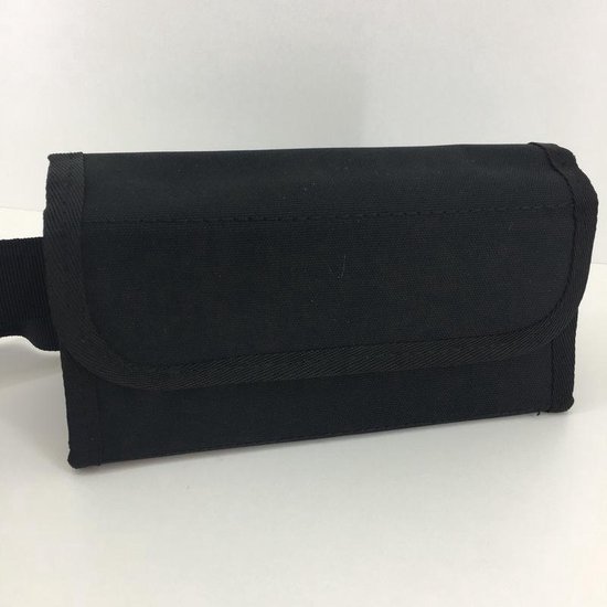 LeonDesign - 1000007 - portefeuille de restauration - matériau en nylon solide 20 x 6,5 cm, y compris le porte-monnaie - noir