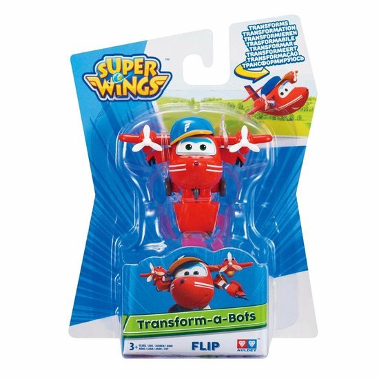 super wings transforming flip