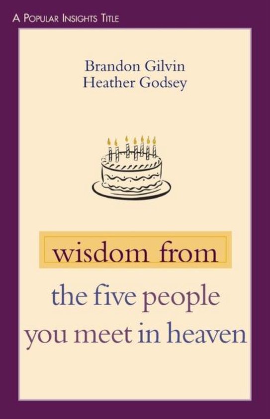 Wisdom From The Five People You Meet In Heaven - cover