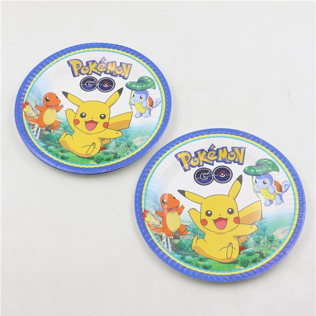Assiettes de décoration anniversaire Pokemon 10 pièces | bol.com