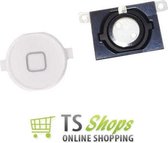 Home Button & Gasket White/wit voor Apple iPhone 4S