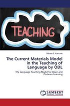 The Current Materials Model in the Teaching of Language by ODL