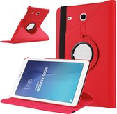 Xssive Tablet Hoes Case Cover 360� draaibaar voor Samsung Galaxy Tab E 8 inch T375 T377 Rood