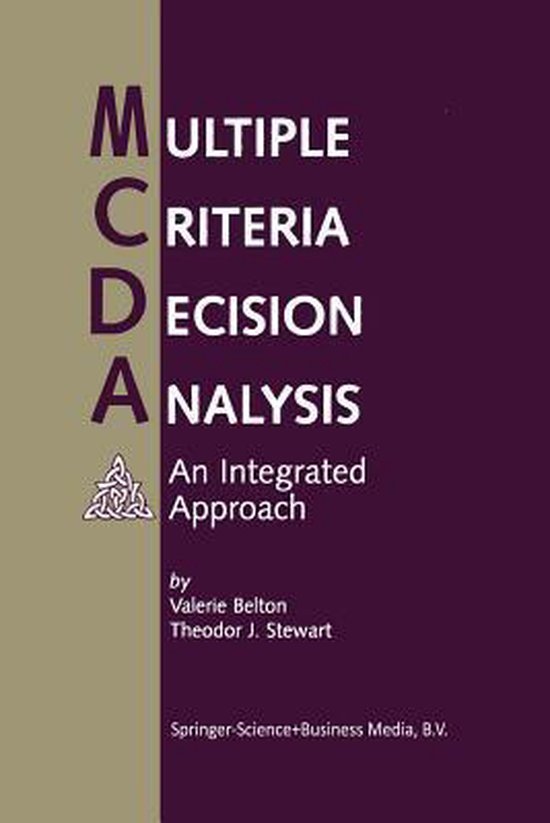Multiple Criteria Decision Analysis - cover