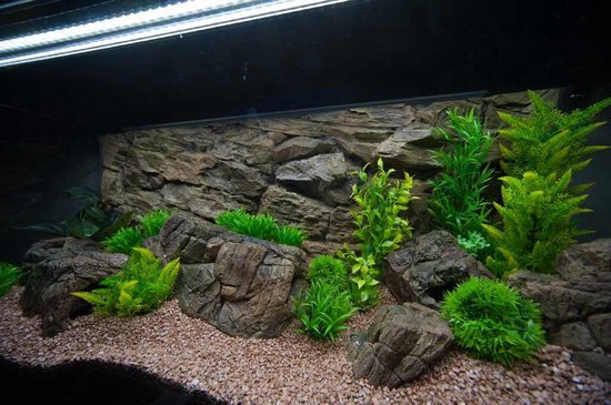 Aquarium-Terrarium achterwand type Rock 150*60 in 2 delen | bol.com