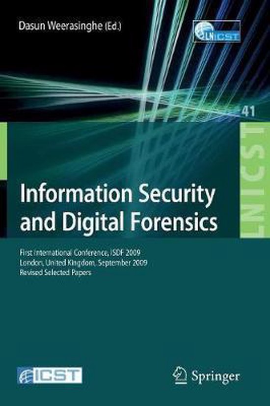 Information Security and Digital Forensics - cover