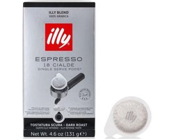 illy Dark ESE espresso servings 18 stuks