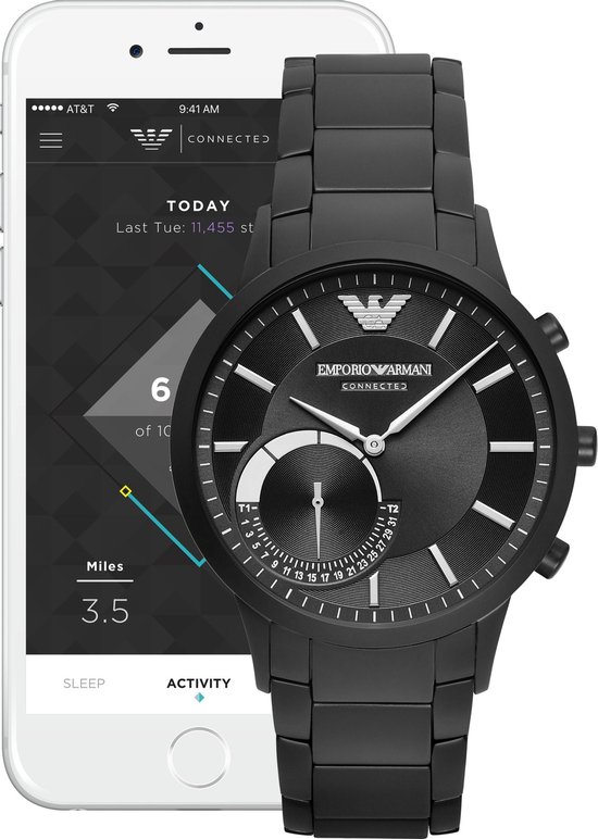 Armani Horloge Heren Smartwatch | Online www.pegasusaerogroup.com