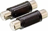 2 x Philips In-line Koppelstuk Tulp RCA 93286