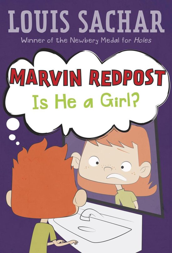 Marvin Redpost 3 - Marvin Redpost #3: Is He a Girl? - cover