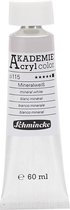 Schmincke AKADEMIE® Acryl color , mineral white (115), dekkend, 60 ml, 1 fles