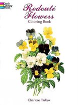 Redoute Flowers Coloring Book