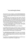 Pagina met een toelichting bij websites, inclusief QR-codes en URL's.