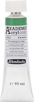 Schmincke AKADEMIE® Acryl color, transparent, 60 ml, phthalo green light (553)