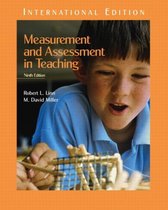 Measurement and Assessment in Teaching