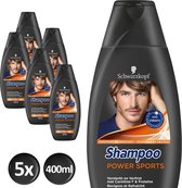 Schwarzkopf Shampoo For Men Sports - 5 stuks