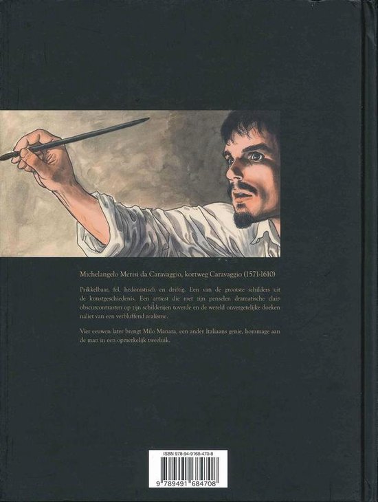 Caravaggio 1 - Met degen en palet
