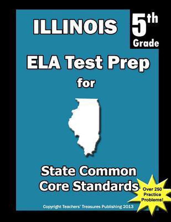 Illinois 5th Grade Ela Test Prep - cover