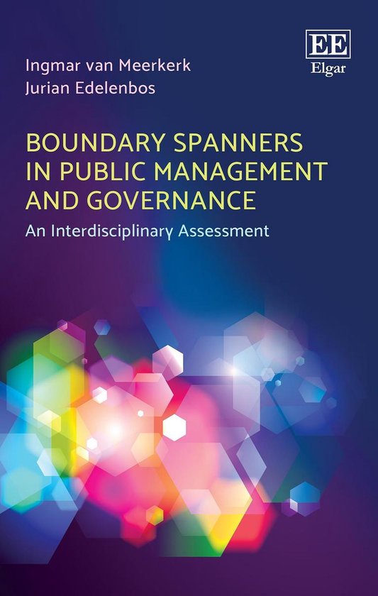 Boundary Spanners in Public Management and Governance - cover