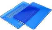Macbook Case voor Macbook Pro 13 inch zonder Retina 2011 / 2012 - Clear Hardcover -  Donker Blauw