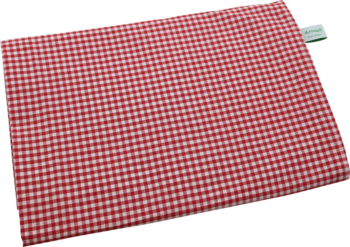 Orkaan Leven van Extreem belangrijk Arowell - Picknickkleed - Rood/Wit - 170 x 170 cm | bol.com