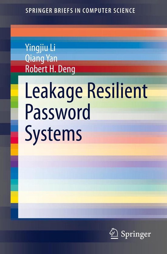 Computer Science (R0) - Leakage Resilient Password Systems - cover