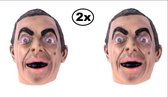 2x Masker mr. Bean