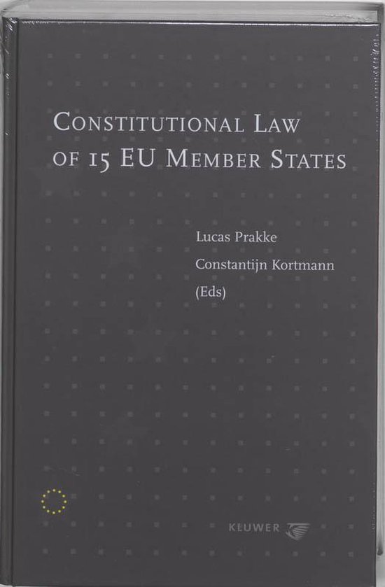 Cover van het boek 'Constitutional Law of 15 EU Member States / druk 1'