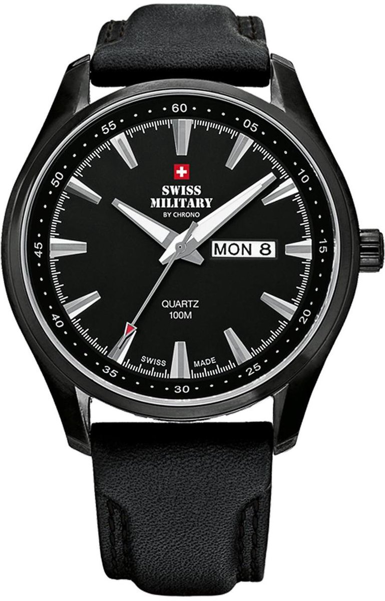 Swiss military SM34027.07 Mannen Quartz horloge