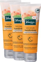 Kneipp Abrikozenmelk Seconde hand- en nagelriemcrème 3x75ml