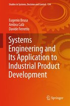 Studies in Systems, Decision and Control 134 - Systems Engineering and Its Application to Industrial Product Development