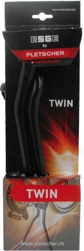 Esge Standaard Dubbel Twin Aluminium 28 Inch 29mm Zwart