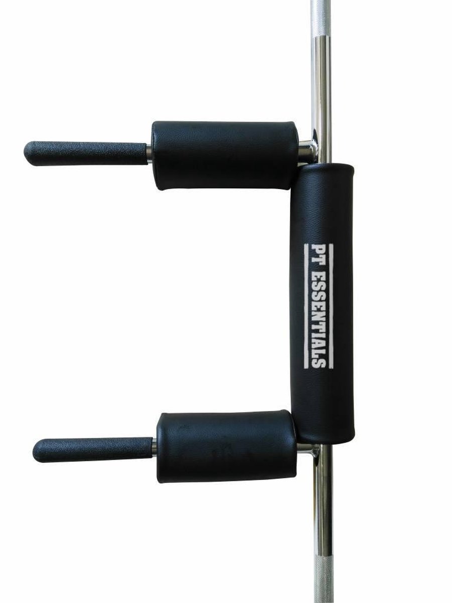 PTessentials SAFETY SQUAT Bar Black Safety Squatbar Zwart bol