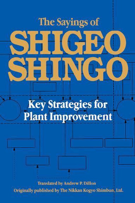 The Sayings of Shigeo Shingo - cover