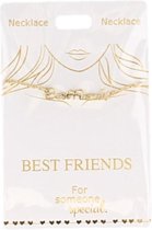 Ketting Best Friends, gold plated