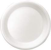 Linpac Disposable bord, wit, 26cmØ (Box 600)