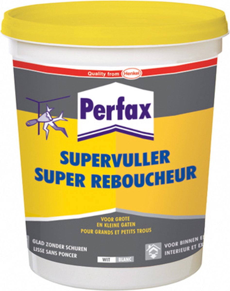 Perfax Supervuller 225 ml | Muurvuller Flexibel & Toepasbaar | Muurvuller voor eenvoudige renovatie klussen | Muurvul Renovatiemiddel.