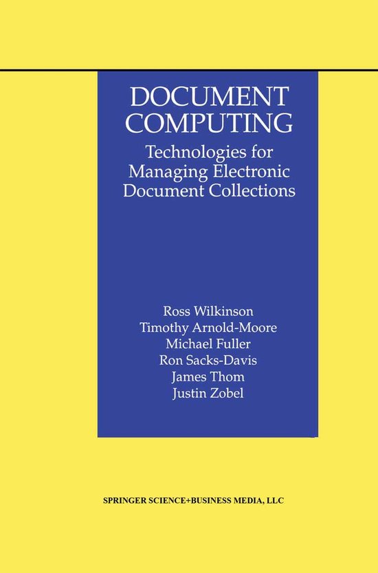 Computer Science (R0) - Document Computing - cover