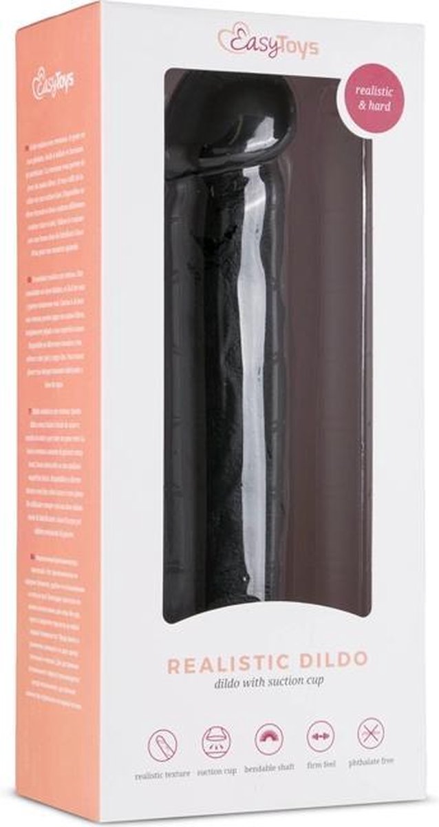 Easytoys Dildo Collection Easytoys Realistische Xxl Dildo Zwart Bol Com