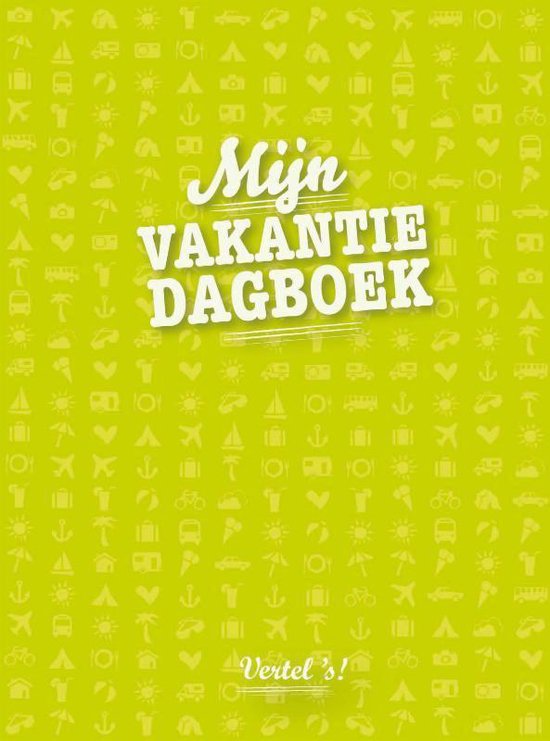 Cover van het boek 'Mijn vakantie dagboek' van Elma van Vliet en Kees van Bommel